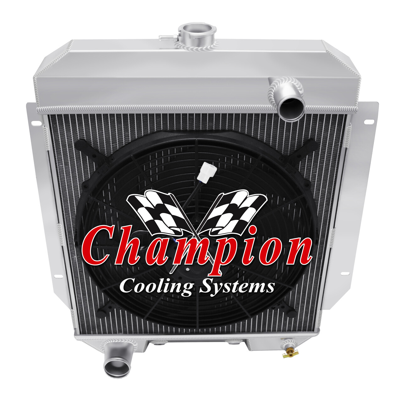 KR Champion 3 Row Radiator W/ 16