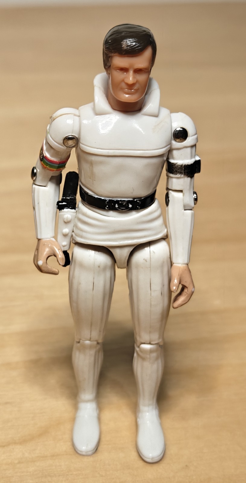 Vintage 1978 Mego BUCK ROGERS Robert C Dille Rainbow Label Thumb Intact
