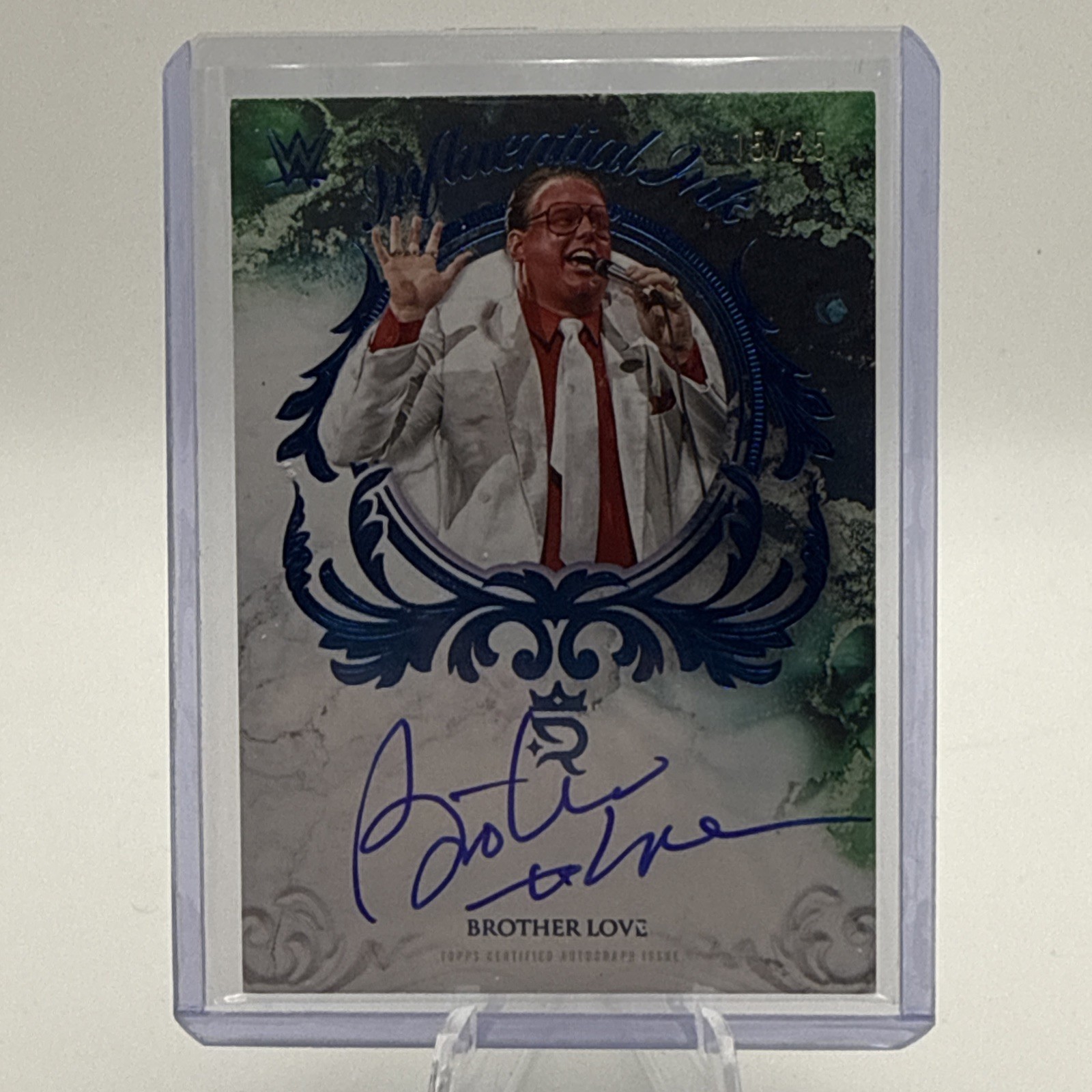 2025 WWE Topps Royalty - Brother Love Influential Ink On-Card Auto #’d /25 2025 WWE Topps Royalty - Brother Love Influential Ink On-Card Auto #’d /25
