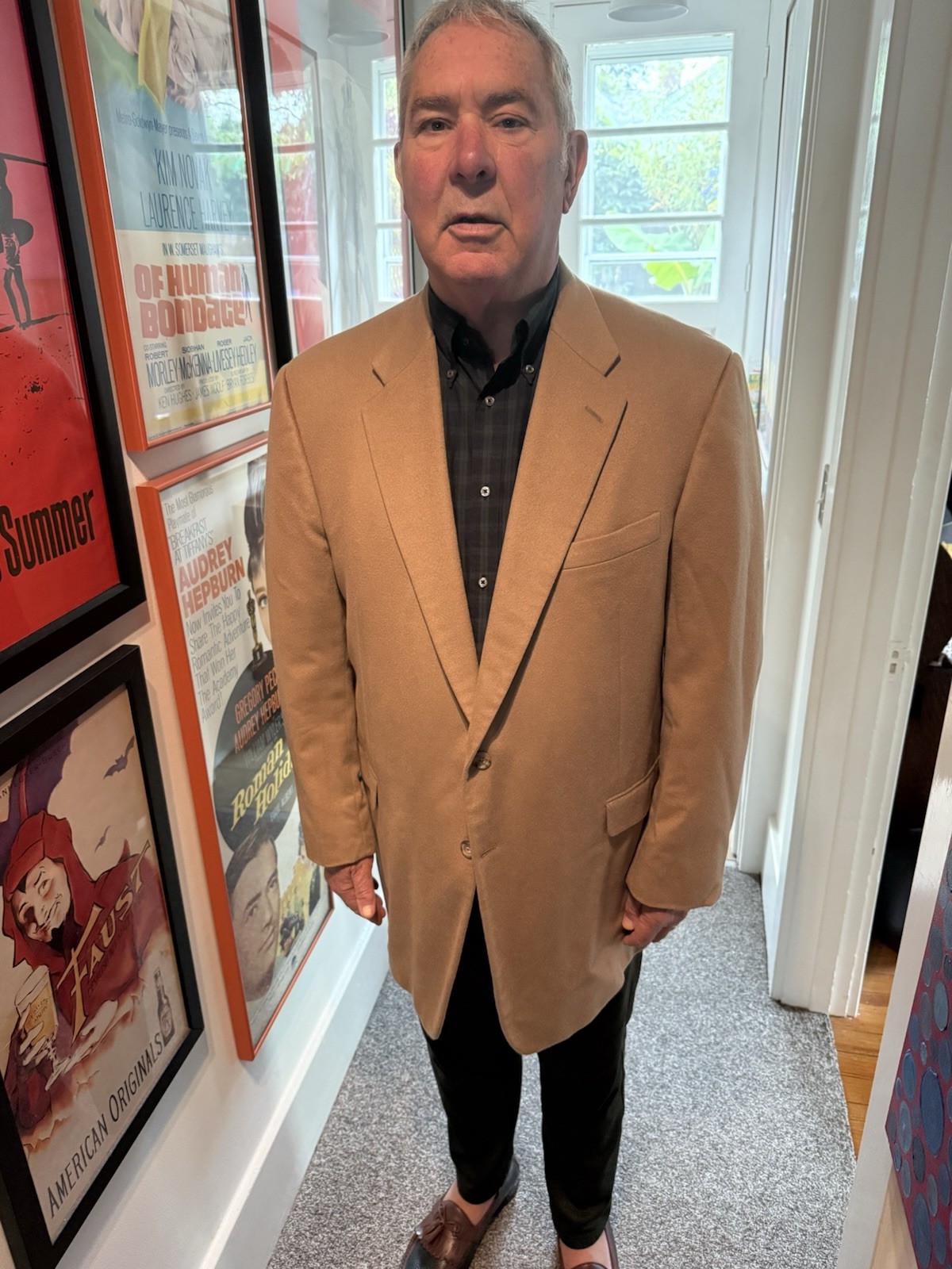 Hickey Freeman 100% Cashmere Camel Sports Jacket, Size 50R Hickey Freeman 100% Cashmere Camel Sports Jacket, Size 50R