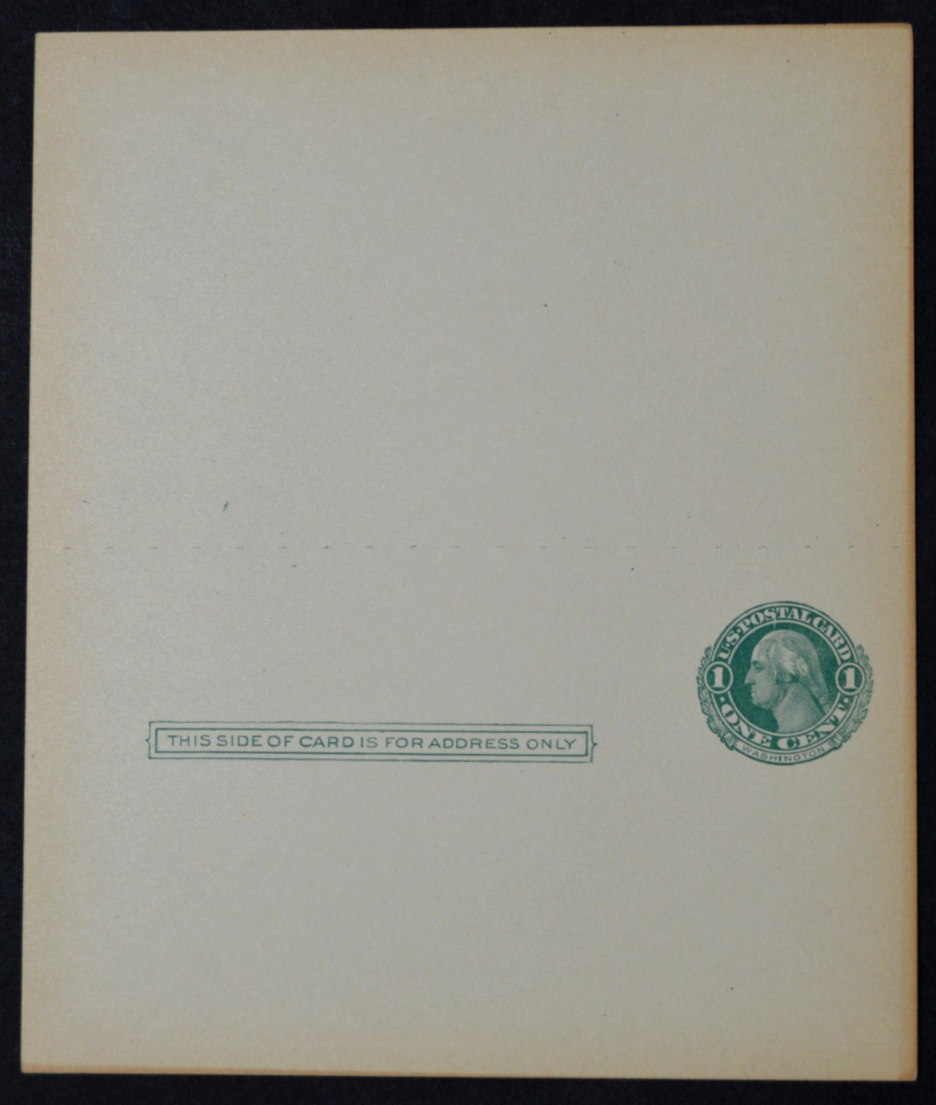 1911 Sc. #UY6 Reply Postal Card mint, not folded, fair to good condition 1911 Sc. #UY6 Reply Postal Card mint, not folded, fair to good condition