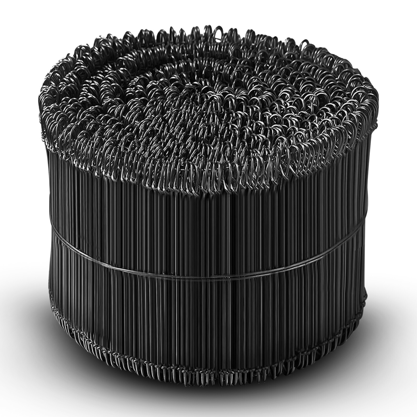 Rebar tie wire 5 inch 1000pc 17 gauge soft annealed double loop SIMBASTEEL