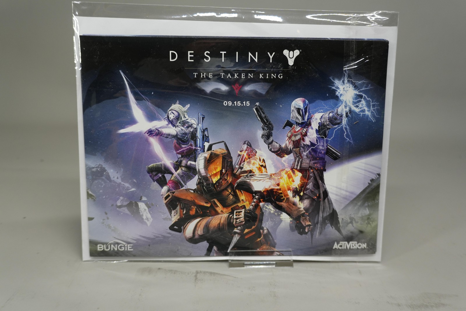Destiny Taken King Limited Edition Promo *RARE* NEW Lithograph Bungie GameStop