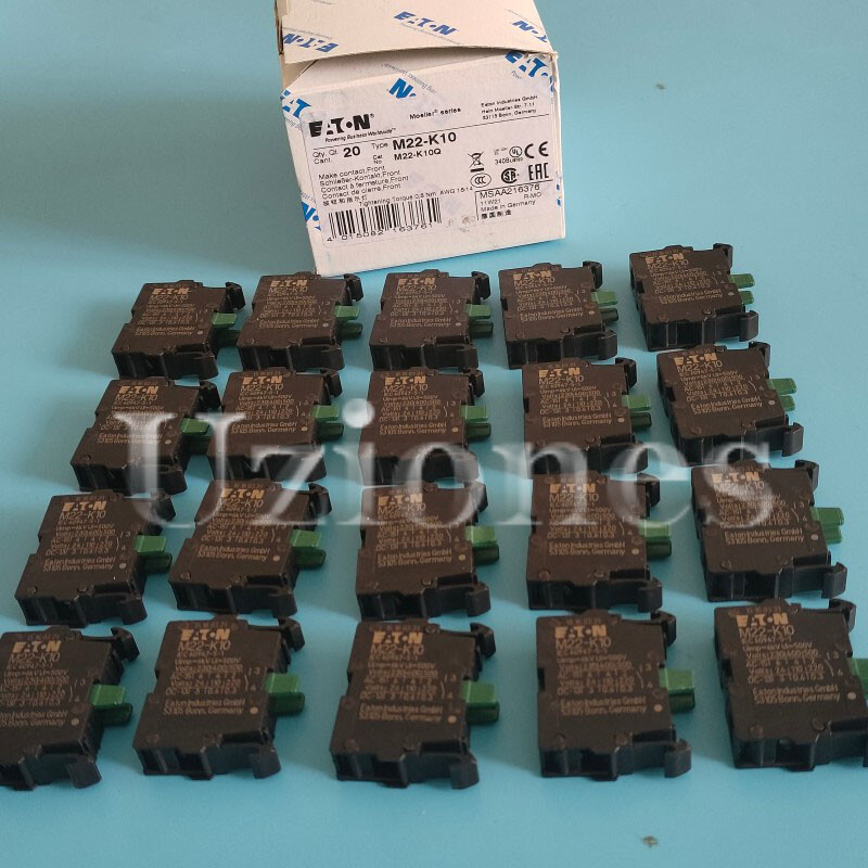 20PCS For Eaton Moeller M22-K10 M22K10 Contact Block Switch Normally Open USA 20PCS For Eaton Moeller M22-K10 M22K10 Contact Block Switch Normally Open USA
