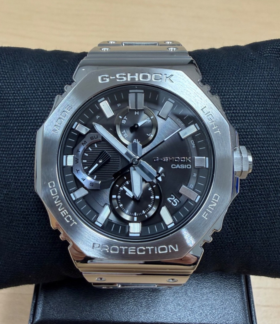 CASIO G-SHOCK GMC-B2100D-1AJF Black Chronograph Solar Men’s Watch New in Box