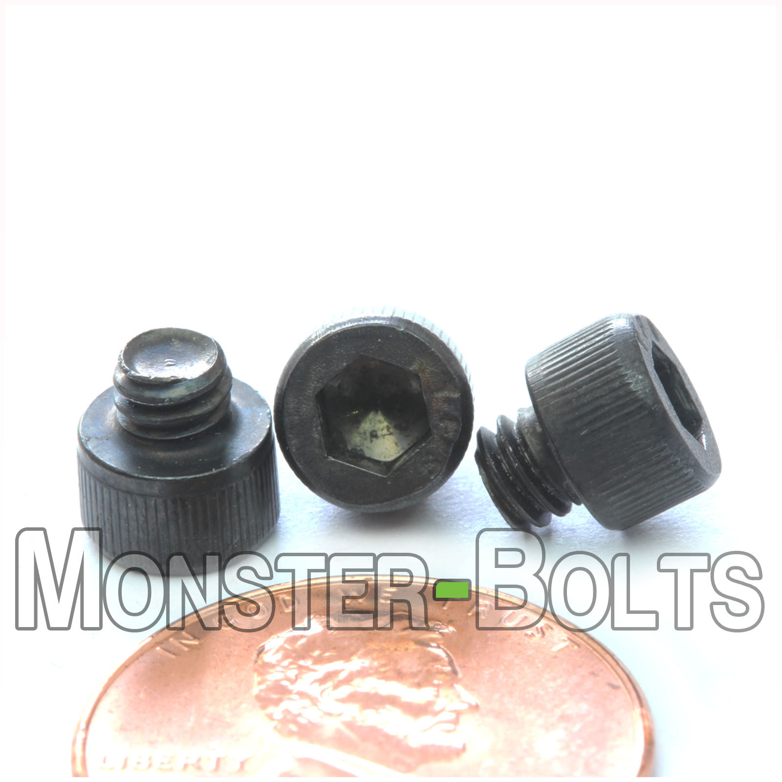 #8-32 Socket Head Cap Screws, Alloy Steel w/ Black Oxide, US SAE Coarse Thread