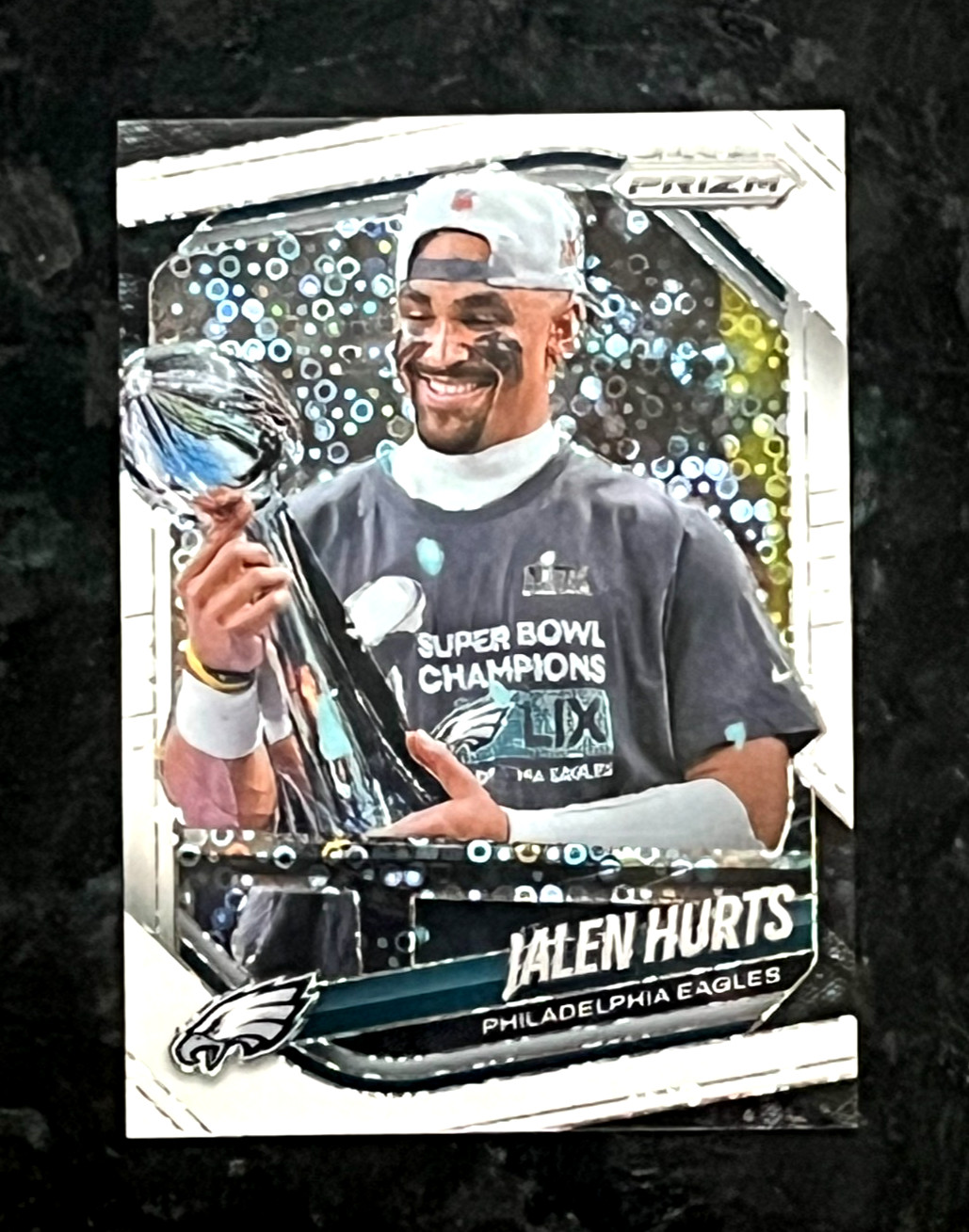 2025 Panini Prizm Jalen Hurts White Disco Prizm Philadelphia Eagles #228