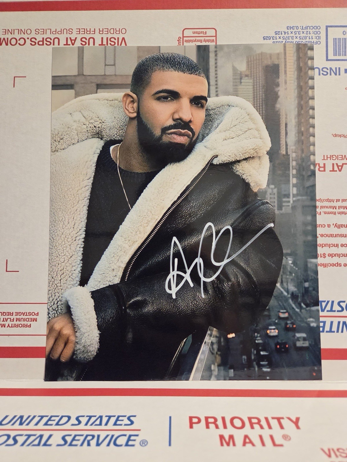 Drake Hand Signed Autograph 8x10 Photo COA Aubrey Graham