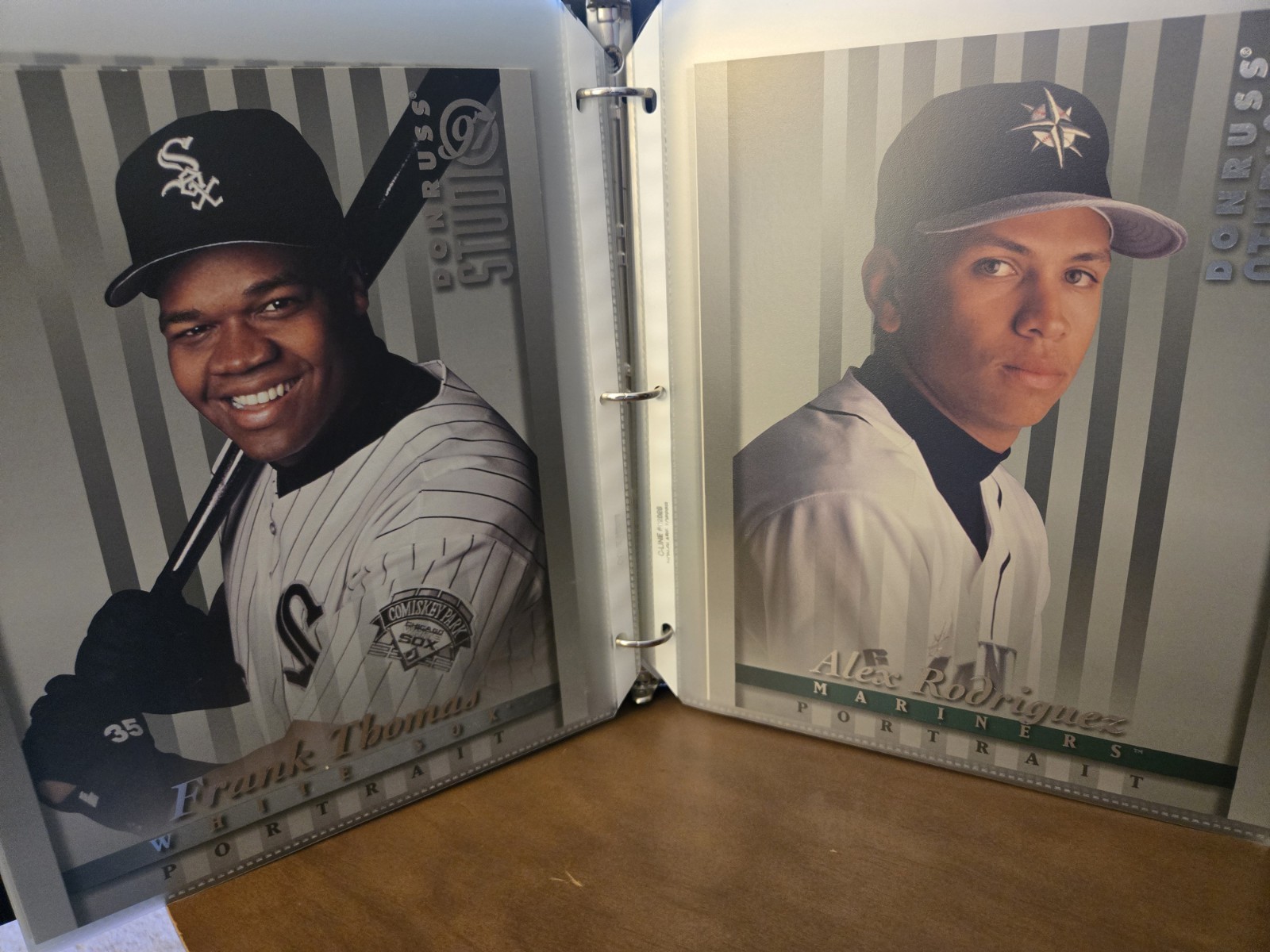 1997 Donruss Studio Portraits Complete Baseball Set of 24 Cards. Plus Bonus
