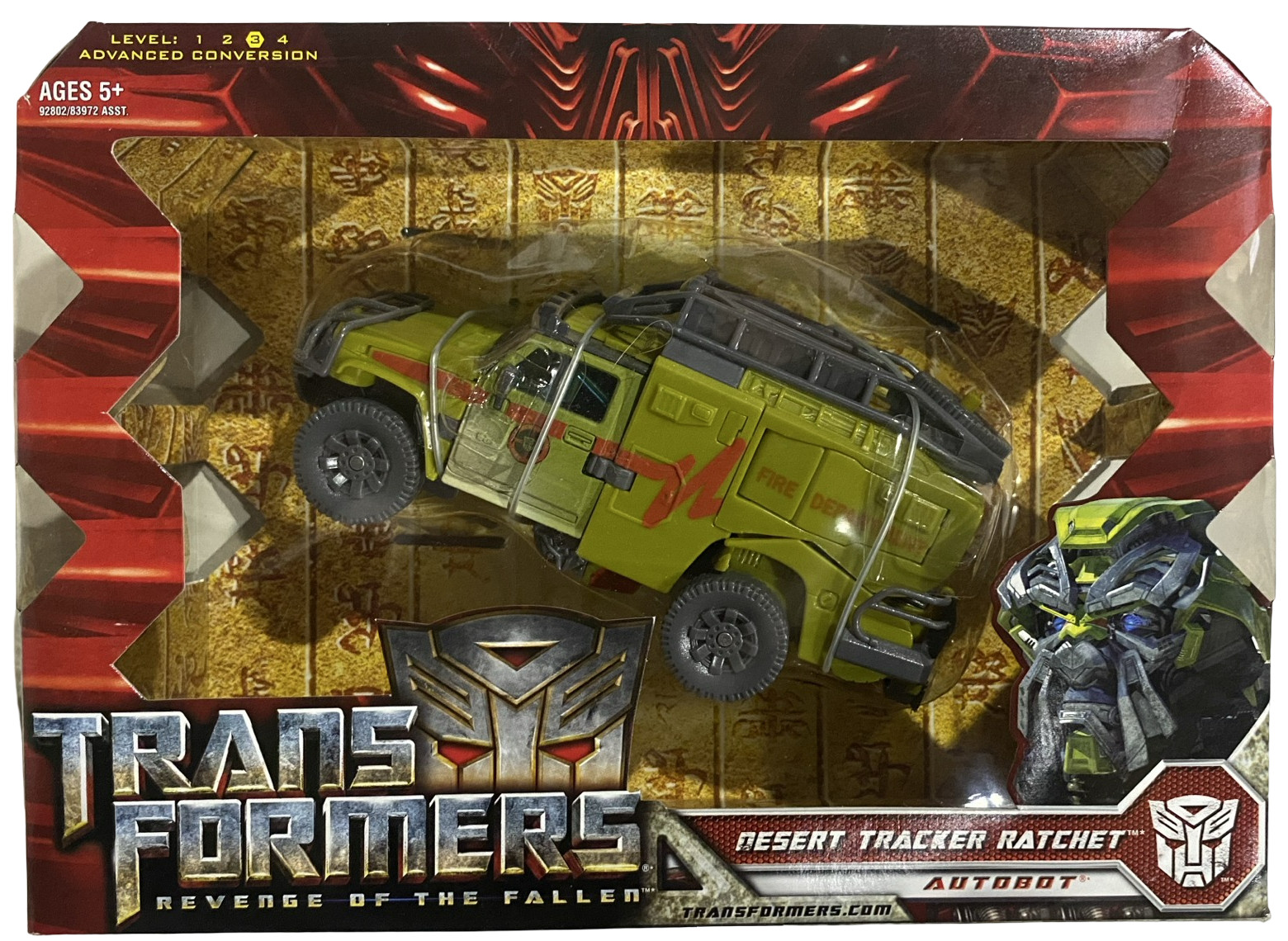 Transformers Revenge of the Fallen Desert Tracker Ratchet Voyager Class NEW 2008 Transformers Revenge of the Fallen Desert Tracker Ratchet Voyager Class NEW 2008