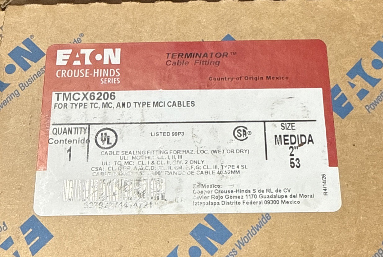 EATON CORPORATION TMCX075 1 / TMCX0751 (NEW IN BOX) EATON CORPORATION TMCX075 1 / TMCX0751 (NEW IN BOX)