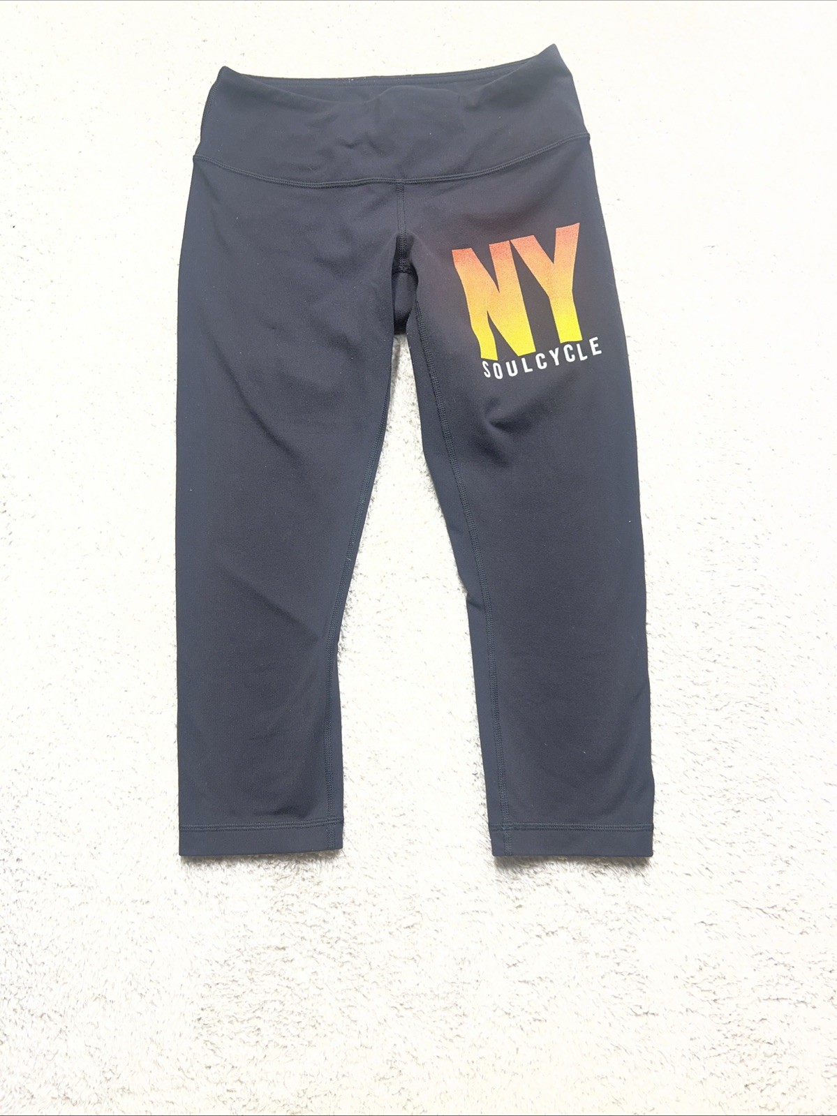 Lululemon x Soul Cycle Cropped Leggings, Size 6