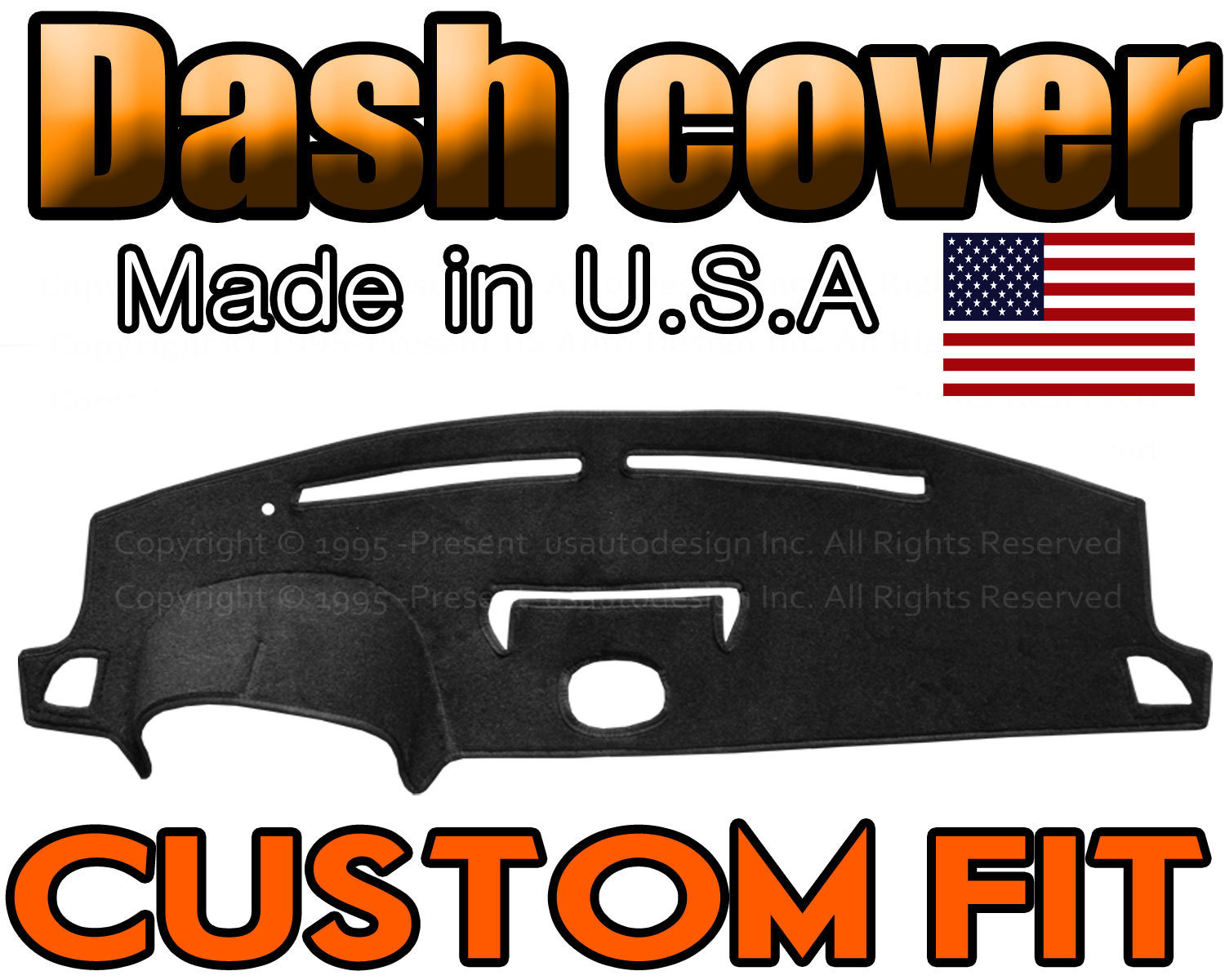 Fits 2003-2006 INFINITI G35 WITH CLOCK  DASH COVER MAT DASHBOARD PAD / BLACK