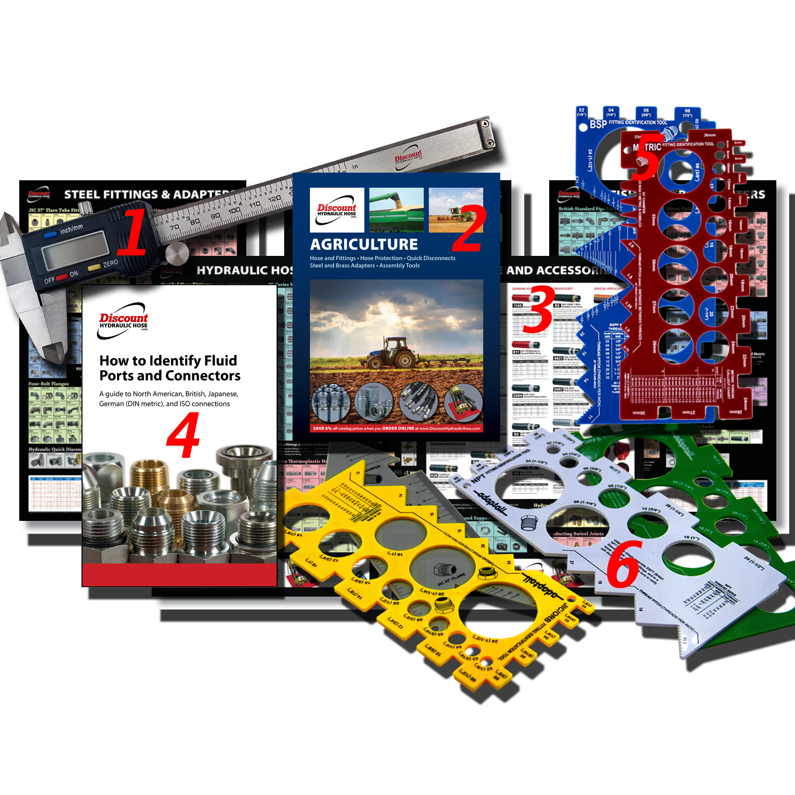 DiscountHH Deluxe Hydraulic & Power Fluid Knowledge Kit - For Beginners & Pros