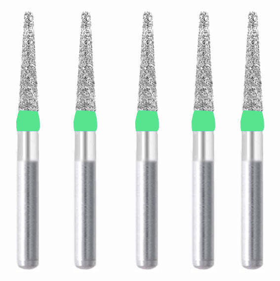Conical, Truncated 1.7 mm Dia Coarse Grit Diamond Bur 5/Pack [1750-168.17C1]