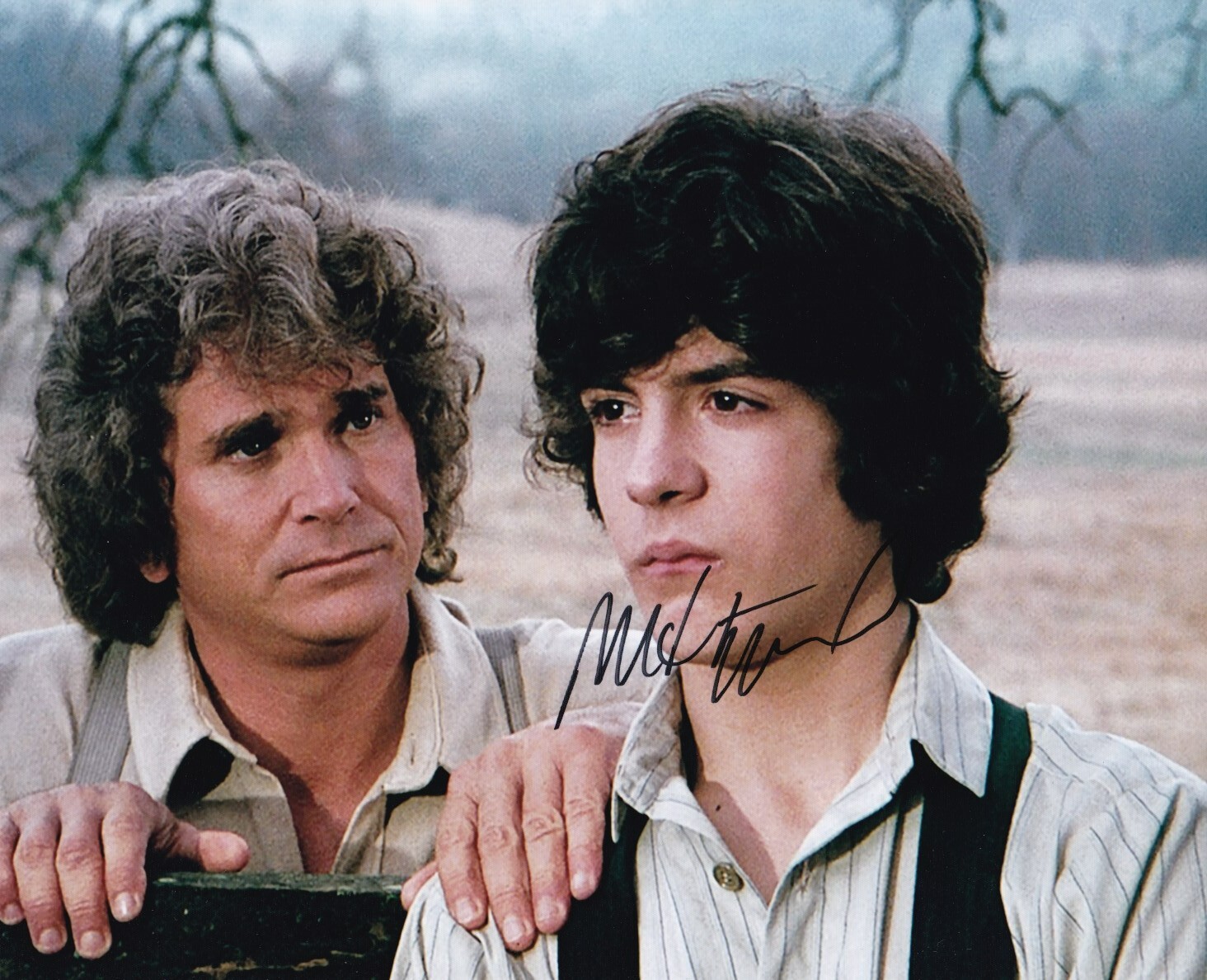MATTHEW LABYRORTEAUX signed autograph 20x25cm LITTLE HOUSE in person autograph