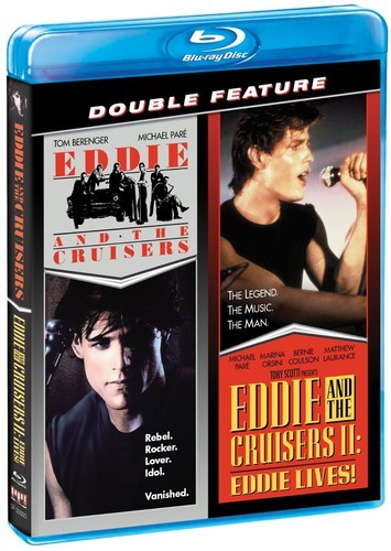 Eddie and the Cruisers & Eddie and the Cruisers 2: Eddie Lives (Blu-ray) NEW Eddie and the Cruisers & Eddie and the Cruisers 2: Eddie Lives (Blu-ray) NEW