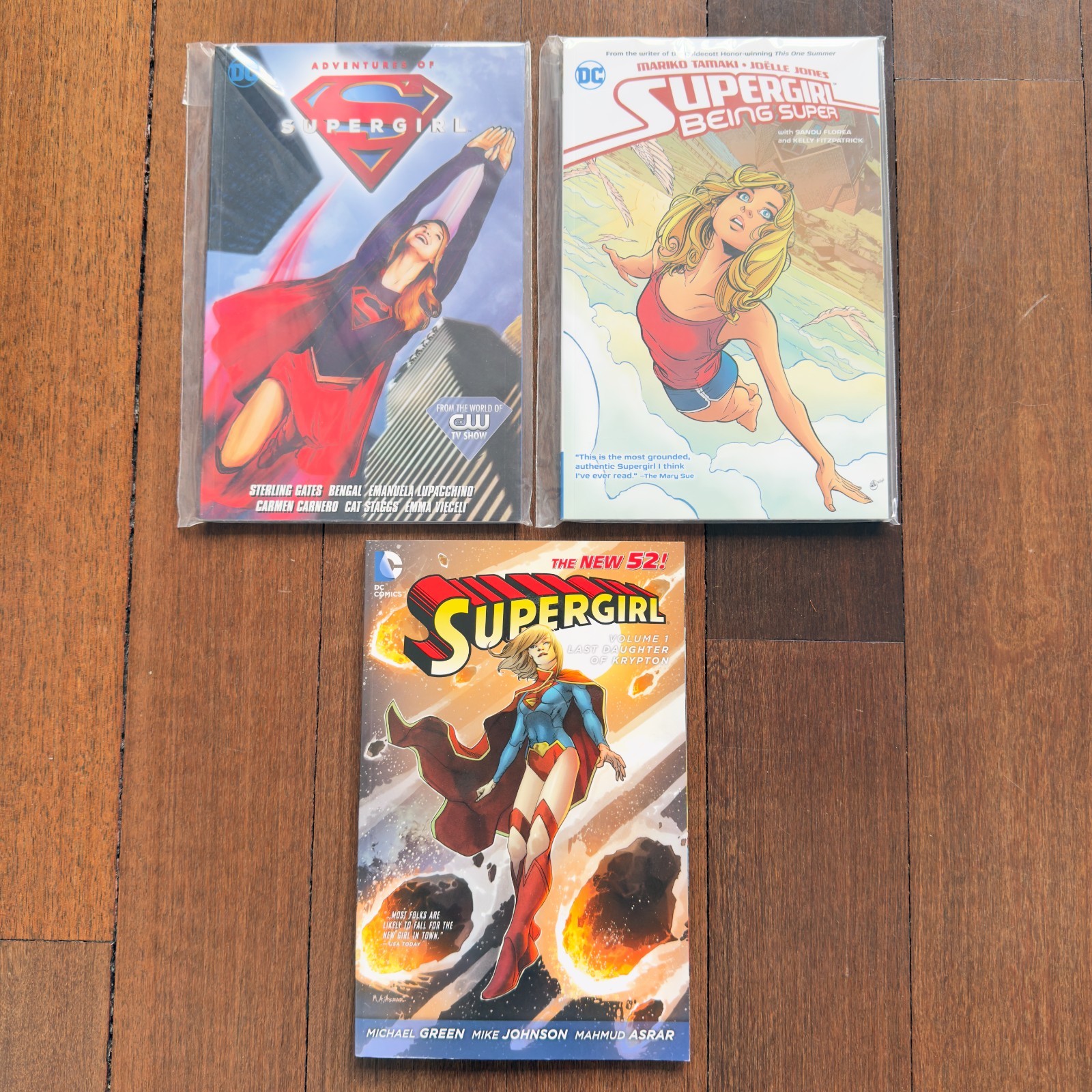 Adventures of Supergirl CW Trade Paperback, Being Super, New 52 Last Daughter Adventures of Supergirl CW Trade Paperback, Being Super, New 52 Last Daughter