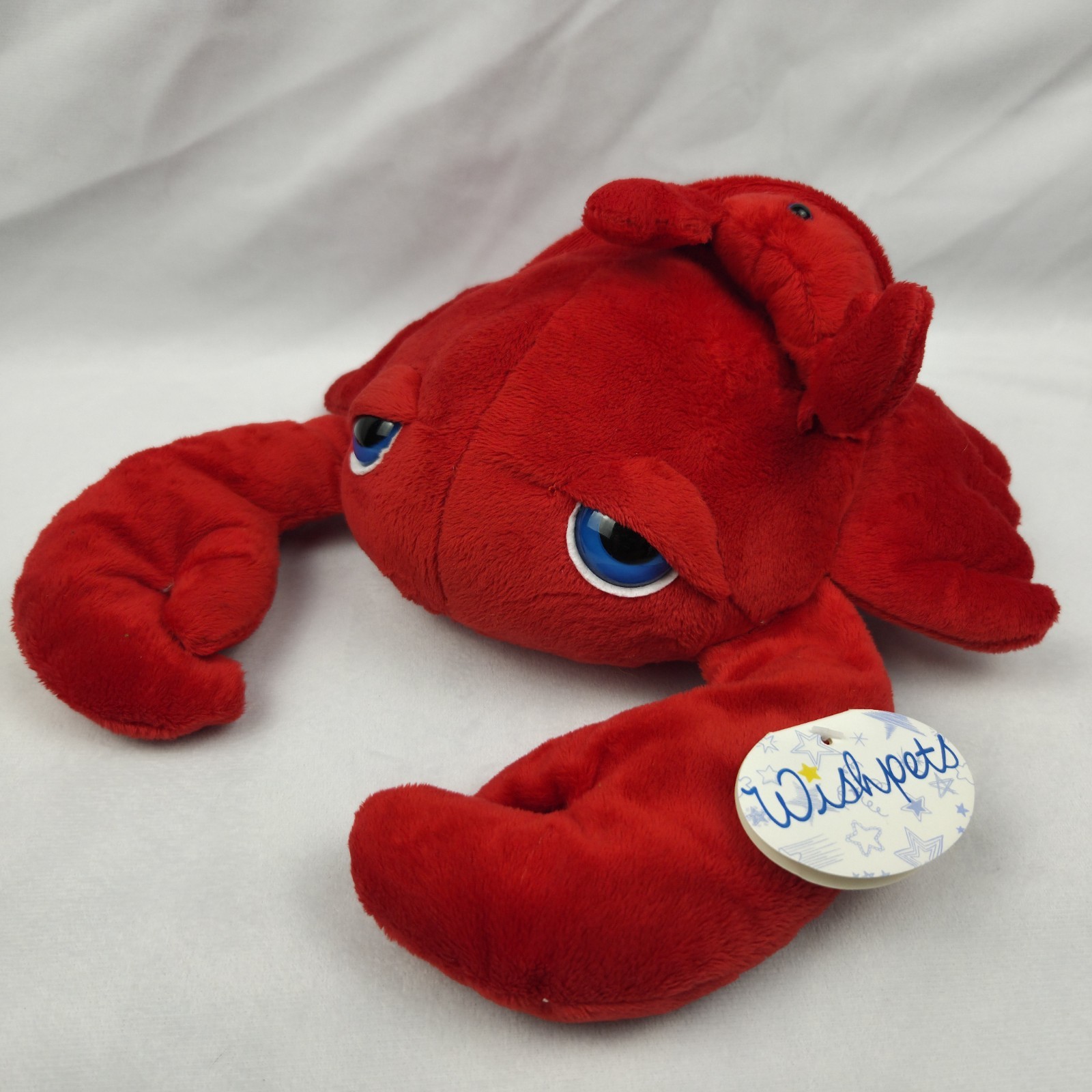 Wishpets Plush CHERYL Red Crab Baby Pouch Stuffed Animal 12\