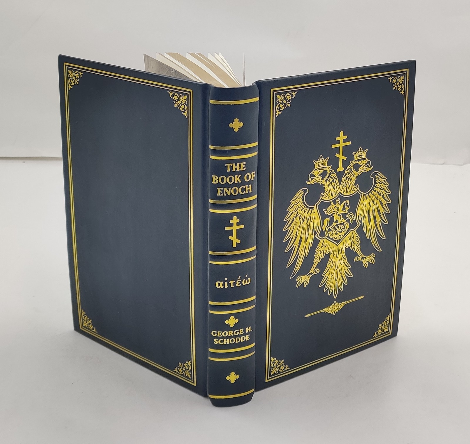 The Book of Enoch 1882 by George H. Schodde  [Leather Crafted]