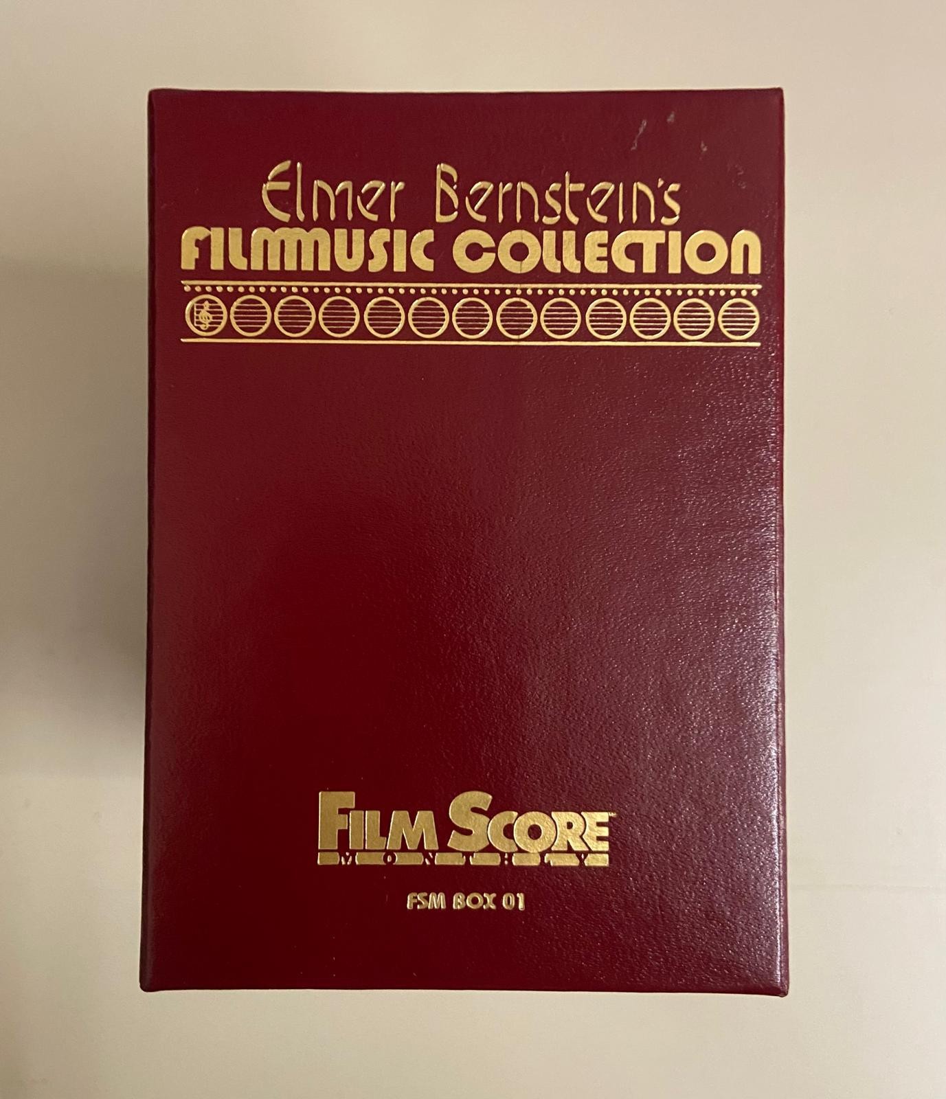 ELMER BERNSTEIN'S FILMMUSIC COLLECTION - 12 CD BOX SET