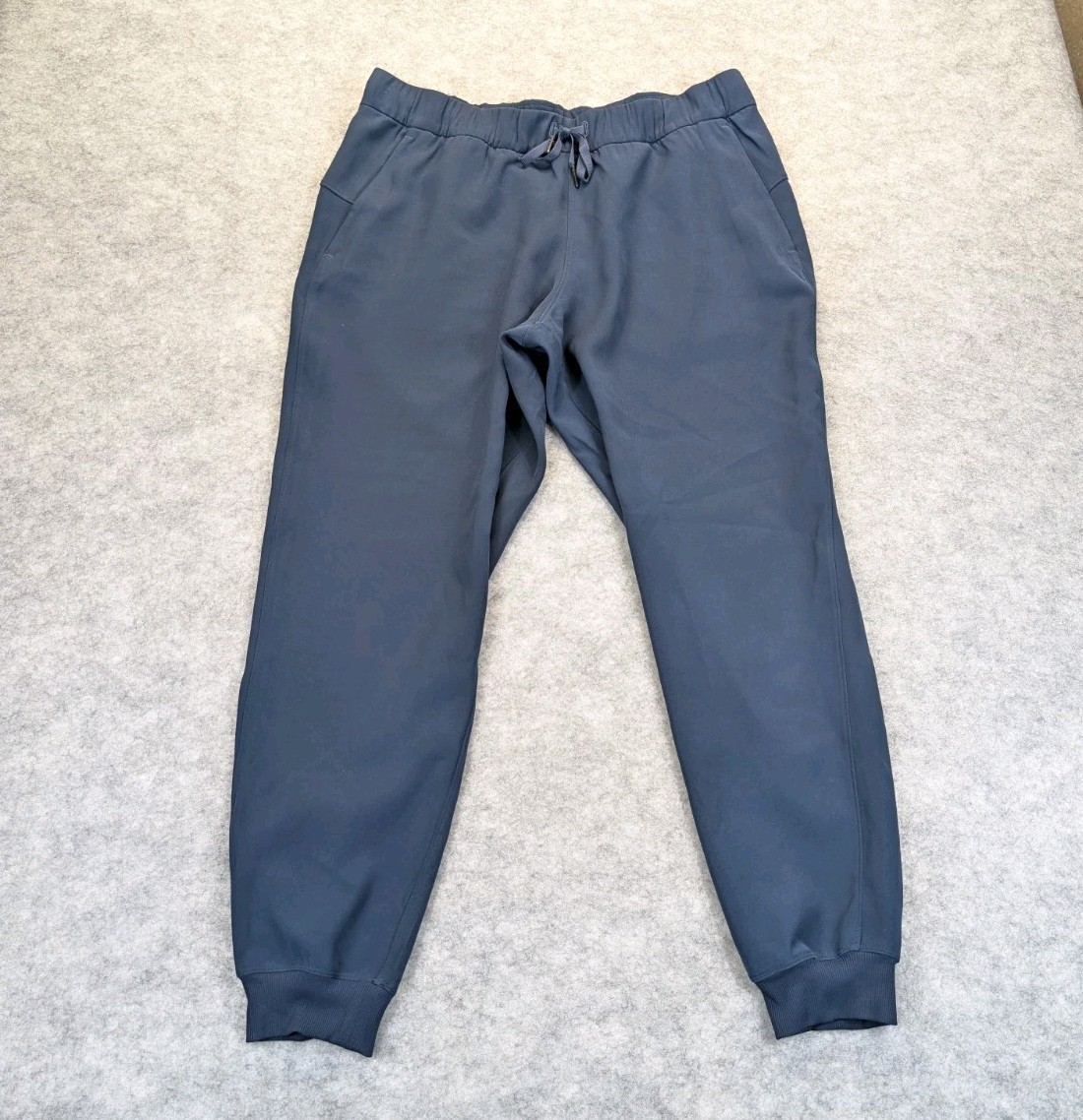 Lululemon Beyond the Studio Jogger Navy Blue Ribbed Luxtreme Pants Size 12