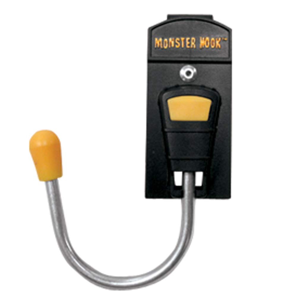 McGuire-Nicholas 93333 Single Monster Hook, Yellow, Black McGuire-Nicholas 93333 Single Monster Hook, Yellow, Black