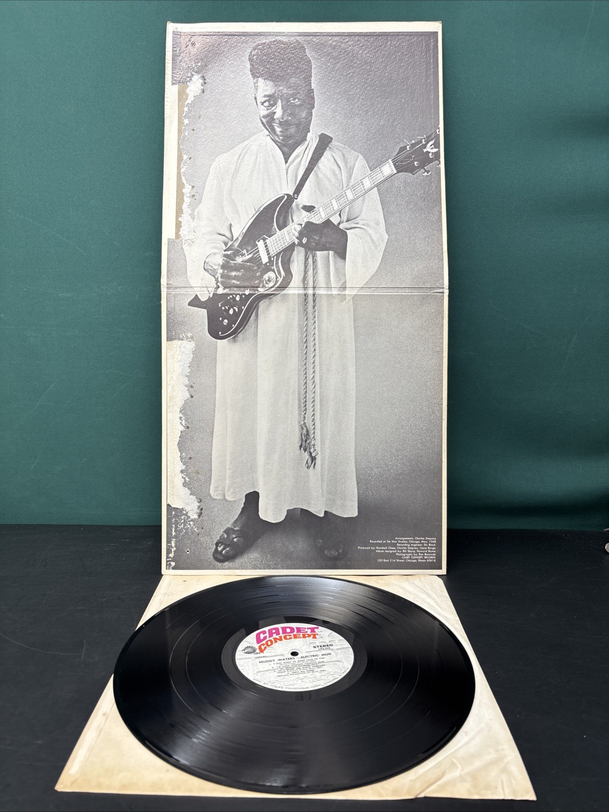 Muddy Waters Electric Mud 1968 Cadet Concept LPS-314 Stereo Vinyl LP