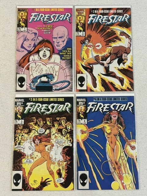 FIRESTAR 1-4 MARVEL 1986