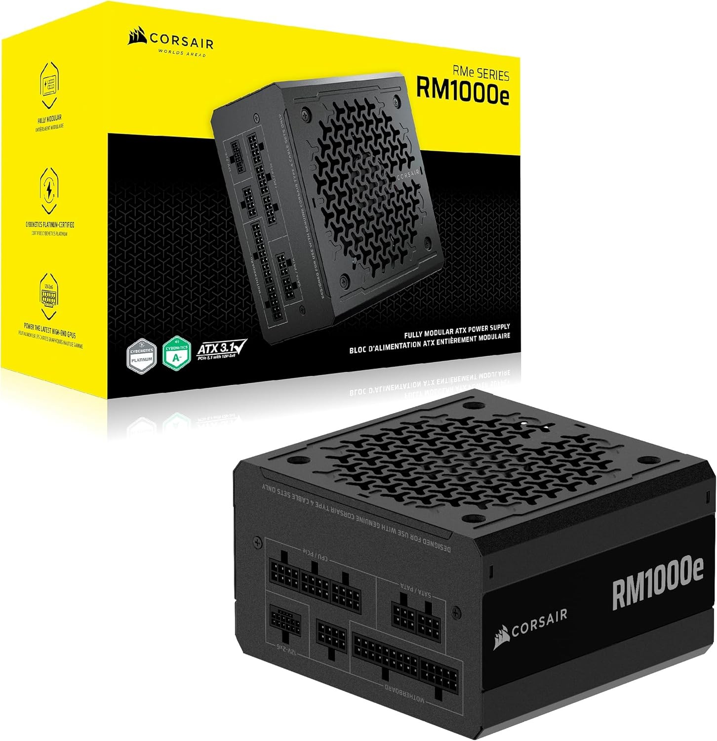 Corsair RM1000e Fully Modular Low-Noise ATX Power Supply