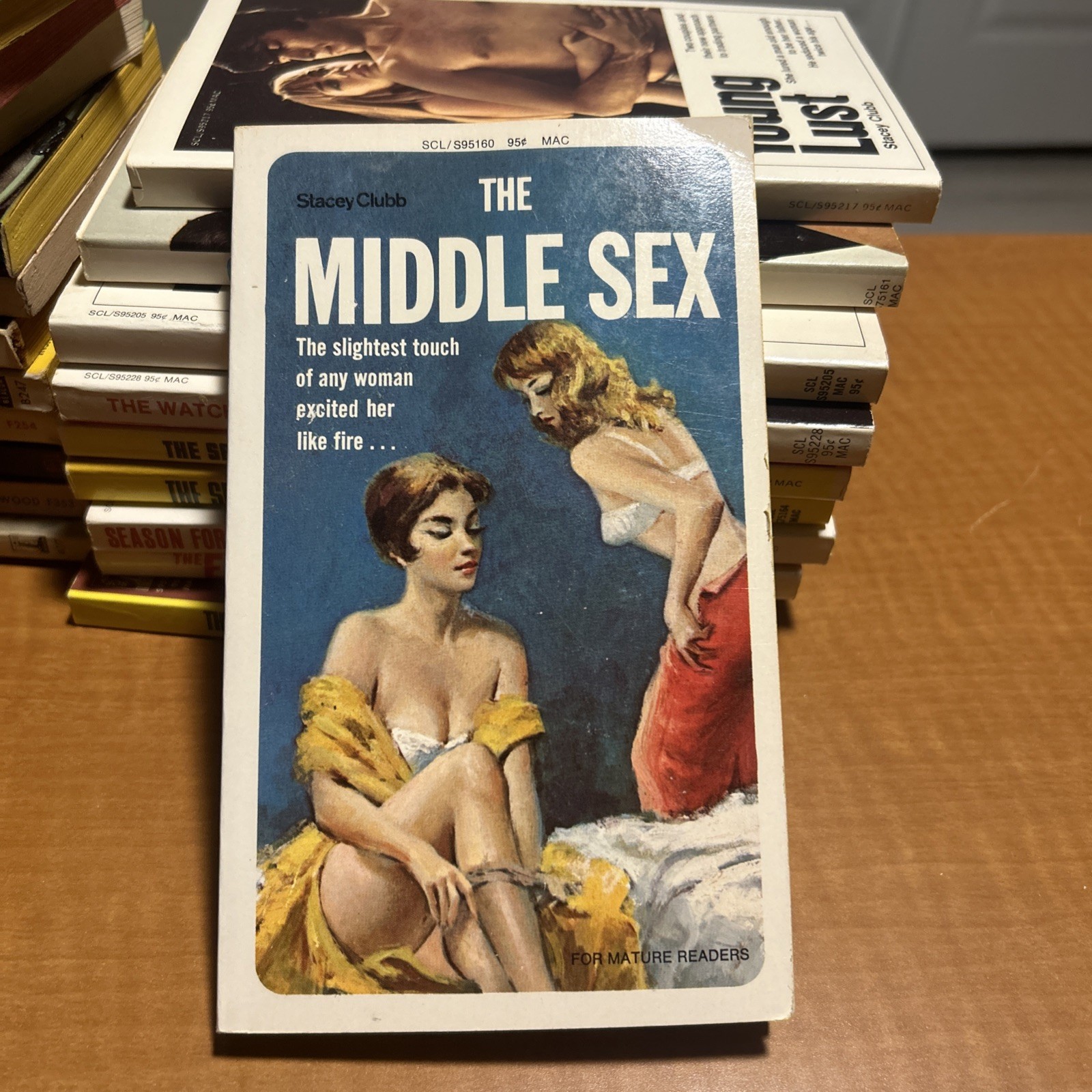 Sherri Max Collier 1964 S75127 Nymphomaniac Vintage Sleaze Paperback NOS
