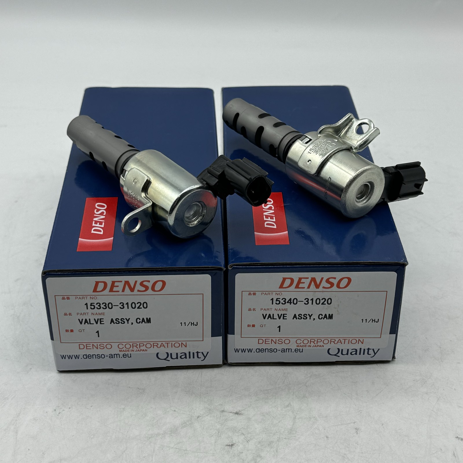 2pcs VVT-i Oil Control Valve Set 15340-31020 15330-31020 for Toyota Lexus New