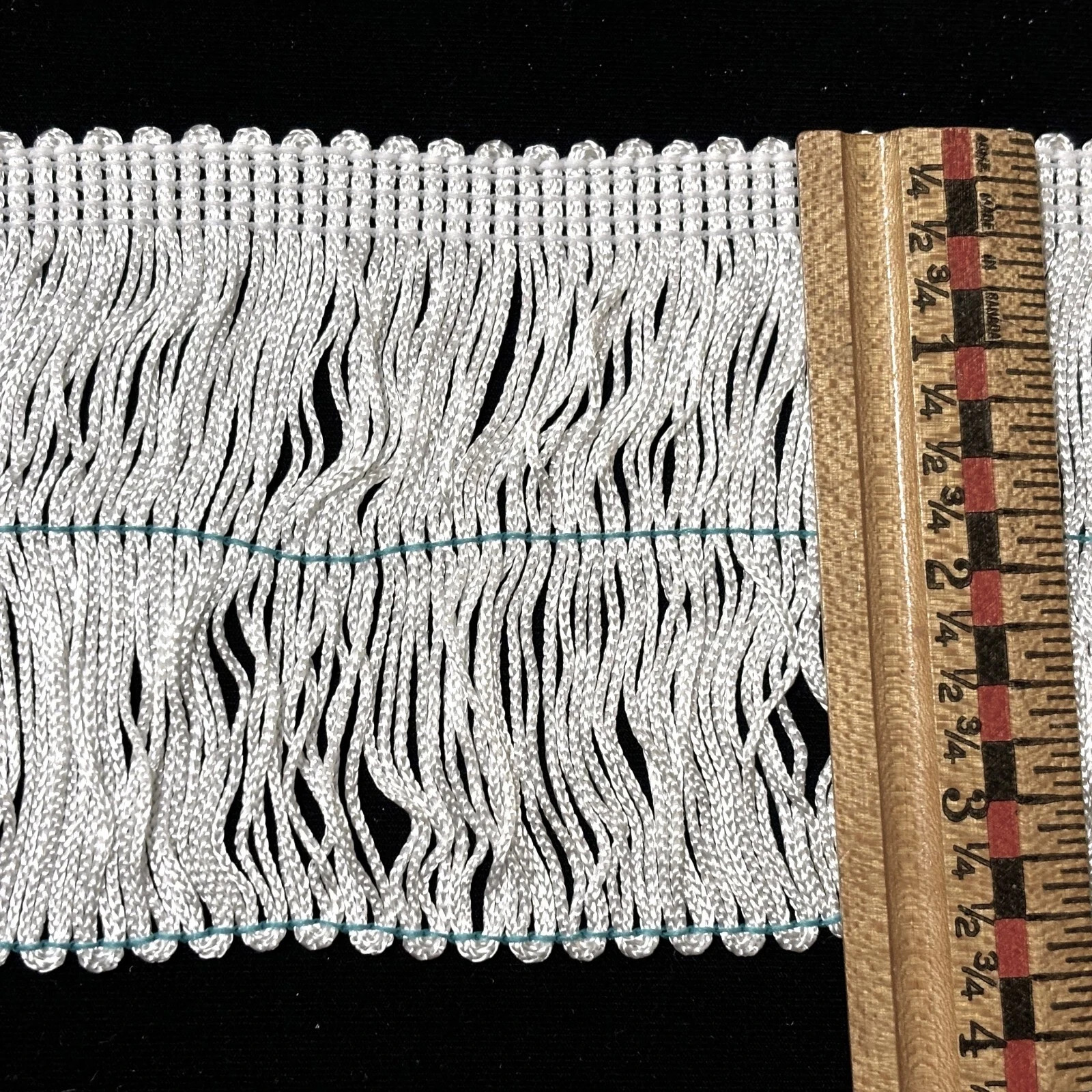 Looped Chainette Fringe Trim Rayon Dance Costume 3-1/2\ Looped Chainette Fringe Trim Rayon Dance Costume 3-1/2\