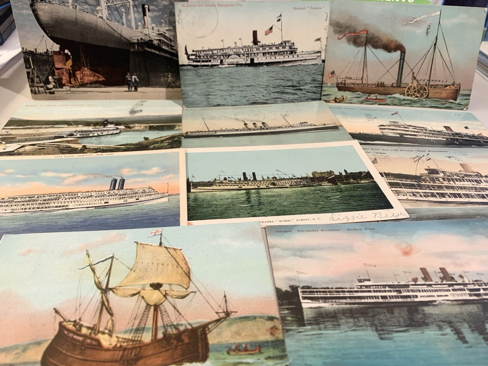 Vintage Steamship Steamliner Passenger Ships Postcard Lot Vintage Steamship Steamliner Passenger Ships Postcard Lot
