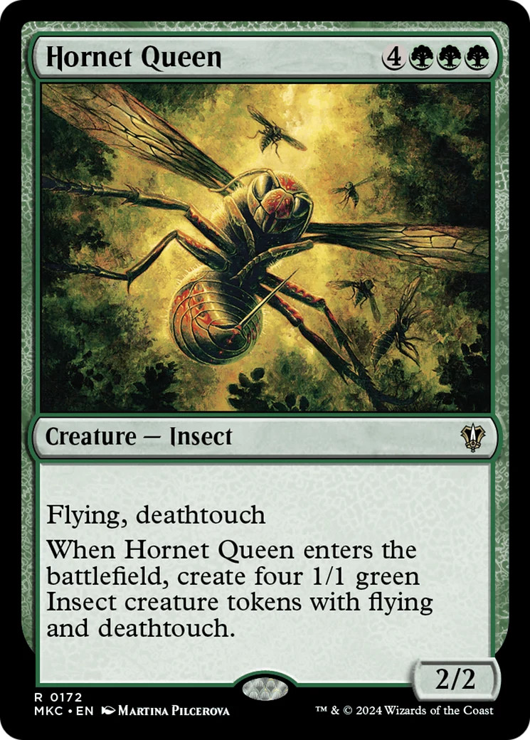 Hornet Queen [Murders at Karlov Manor Commander] Magic MTG
