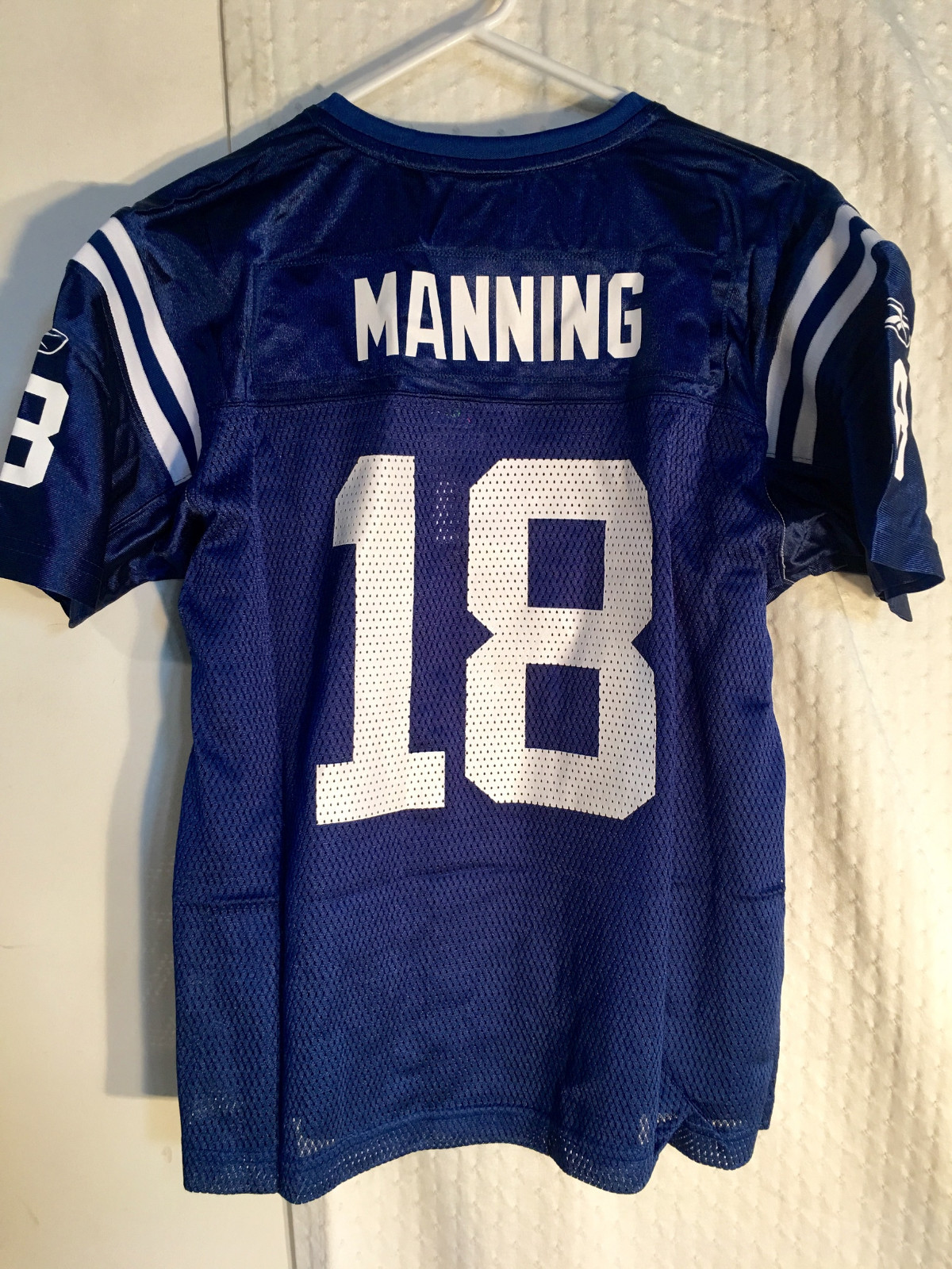 Reebok Women\'s NFL Jersey INDIANAPOLIS Colts Peyton Manning Blue sz S