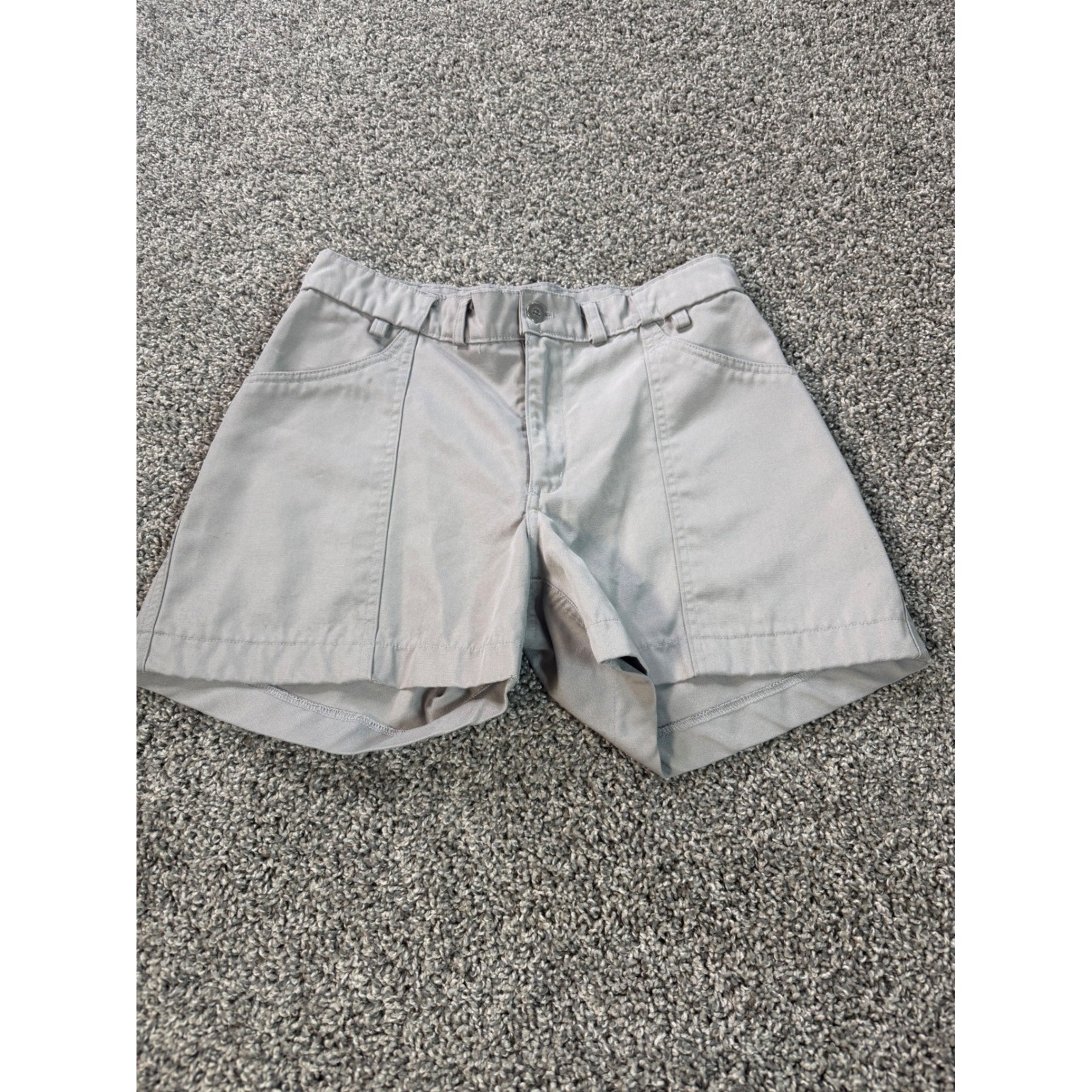 Vintage Patagonia Stand Up Shorts Mens 32 Gray Canvas Made in USA Vintage Patagonia Stand Up Shorts Mens 32 Gray Canvas Made in USA