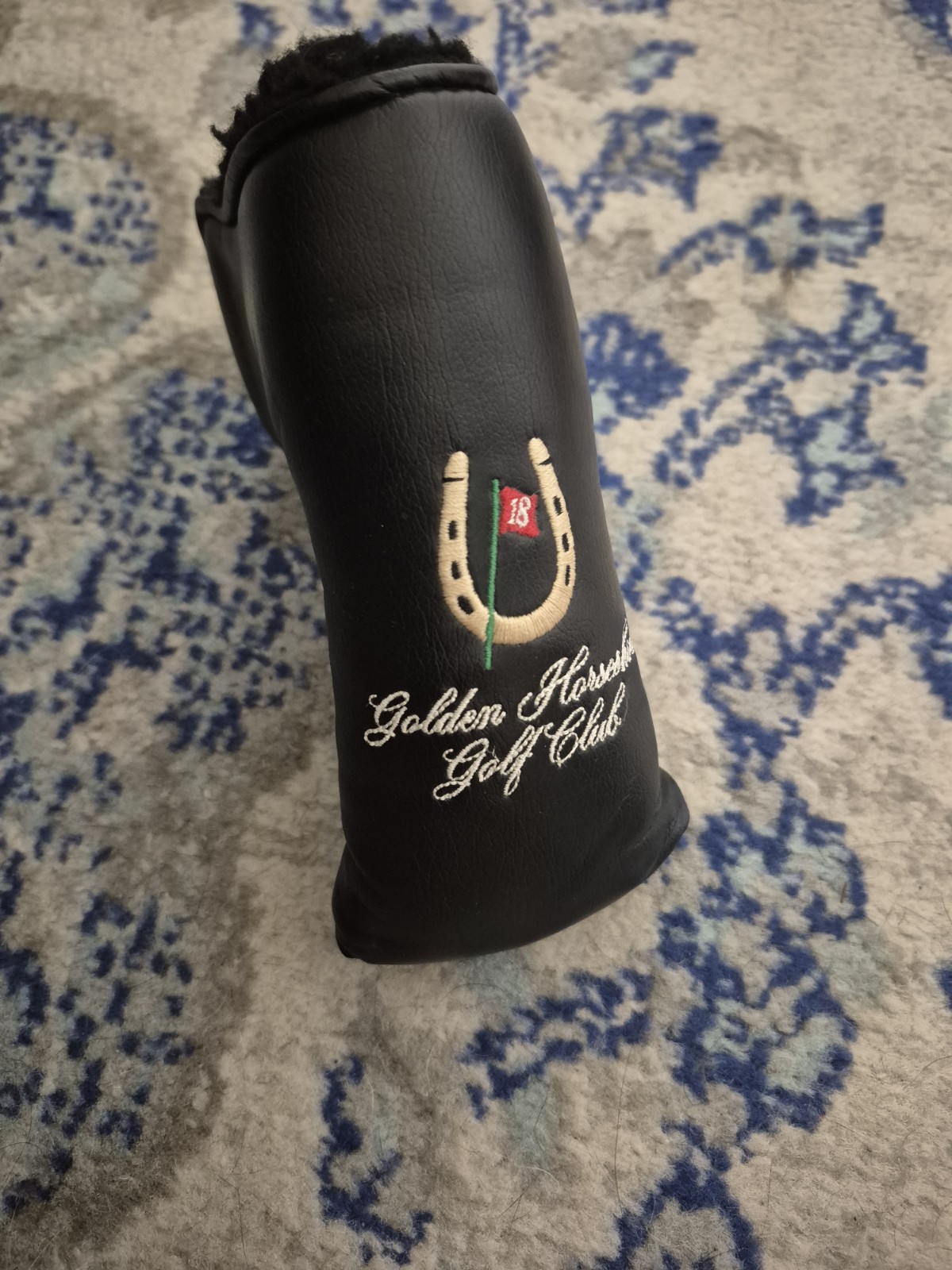 AM&E Golden Horeshoe Williamsburg Va Golf Club Putter Headcover Golf Top 100 AM&E Golden Horeshoe Williamsburg Va Golf Club Putter Headcover Golf Top 100