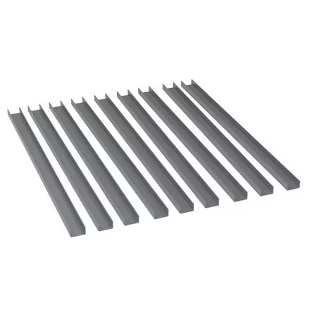 Akro-Mils 30906 Bin Rail Accessory Kit, Gray, Steel