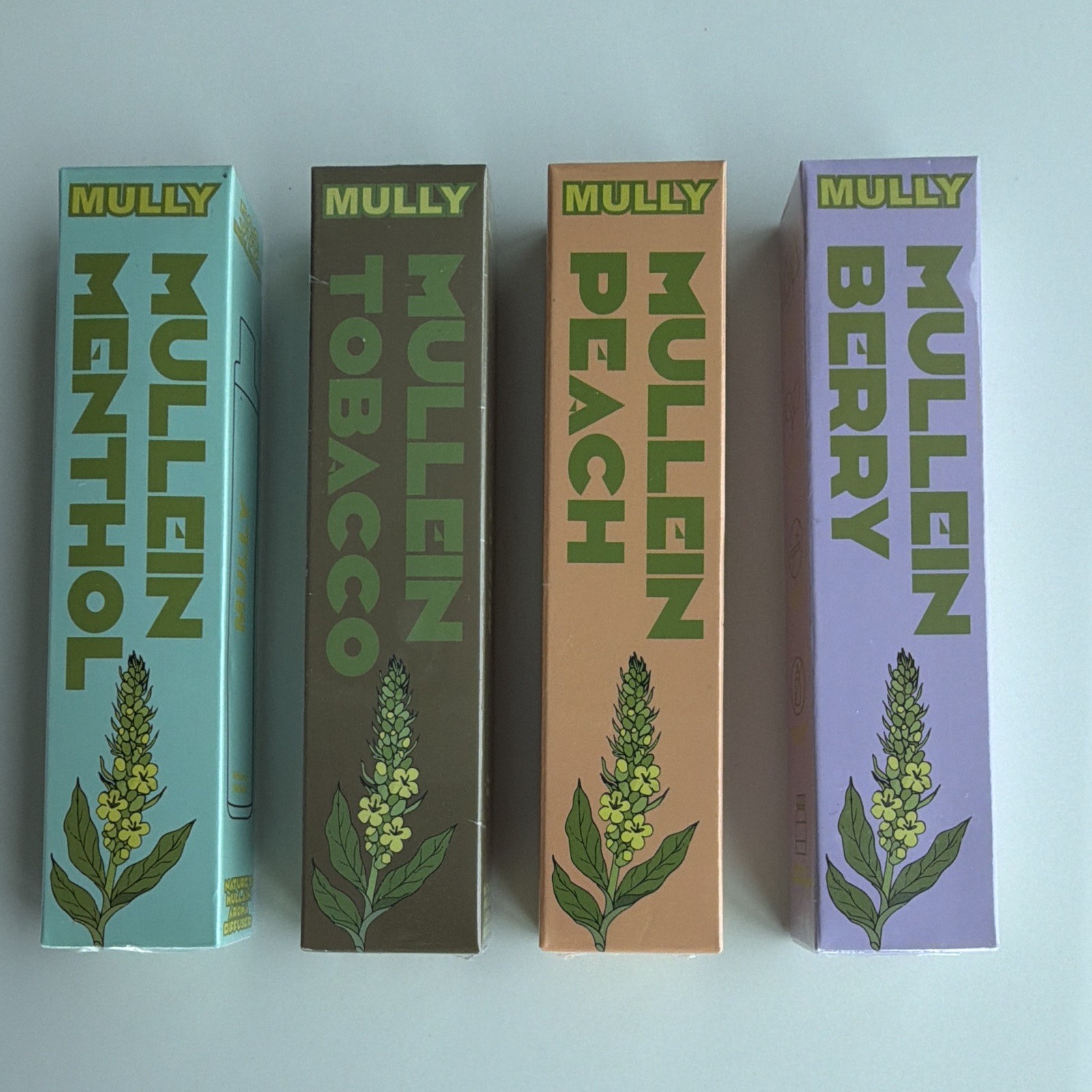 MULLY Nature’s Mullein Aroma Diffuser Menthol Tobacco 500 Inhalations