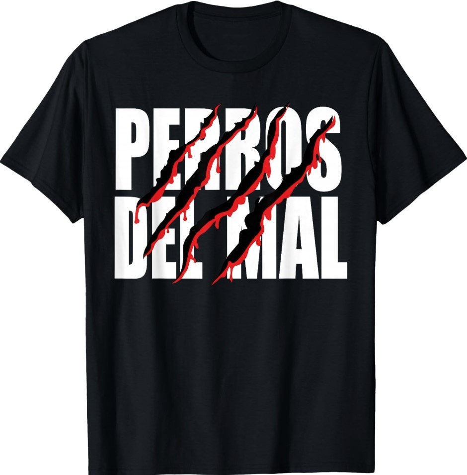 Retro Dios Perdona Los Perros No Mexican Wrestling Two Sided T-Shirt Retro Dios Perdona Los Perros No Mexican Wrestling Two Sided T-Shirt