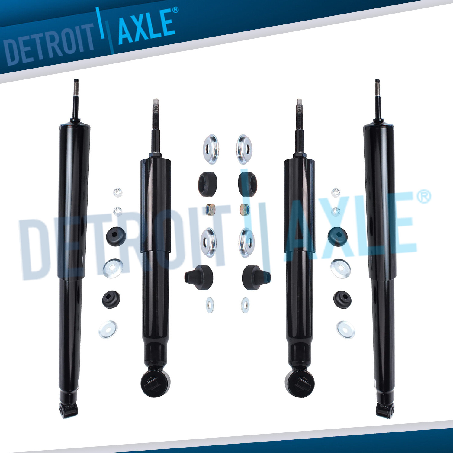 2WD Complete Front and Rear Shocks Absorbers Assembly for 1997-2003 Ford F-150