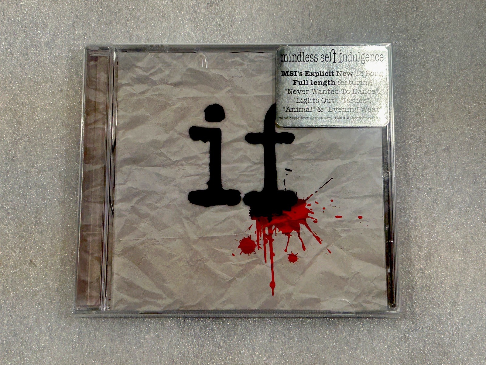 Mindless Self Indulgence – If CD  2008 MSI The End Records Rare SEALED