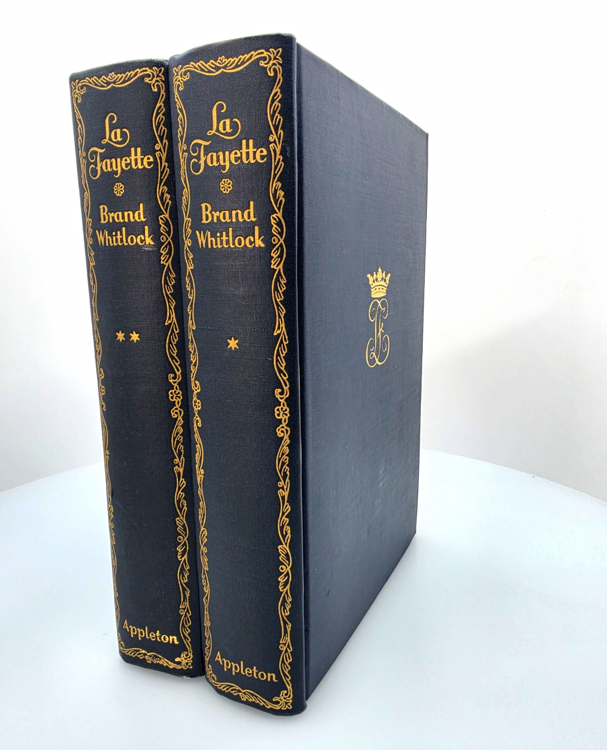 La Fayette by Brand Whitlock 1929 | 2-Volume Hardcover Set Antique History Books