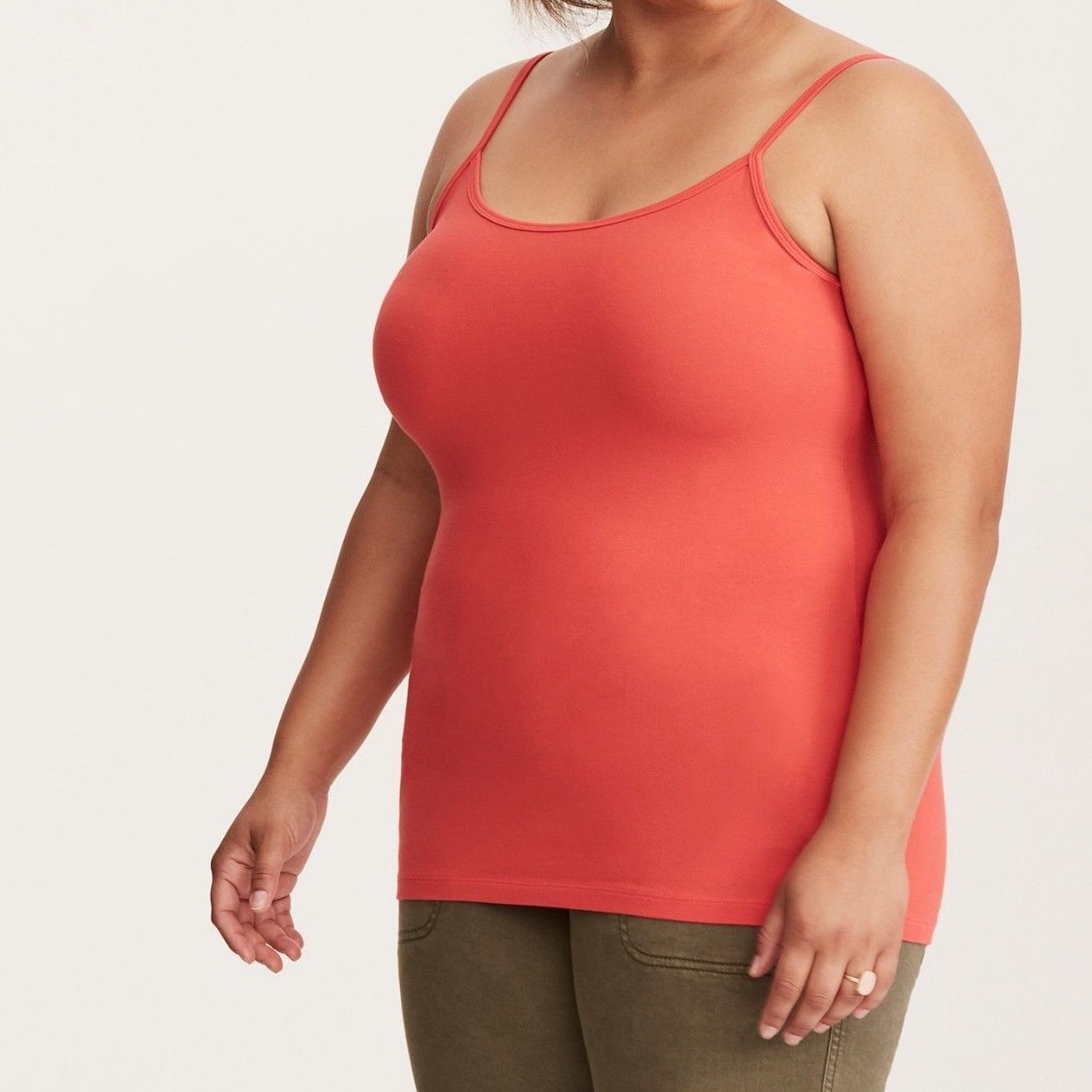 Torrid Hibiscus Red Foxy Cami 2X 18 20 #51789