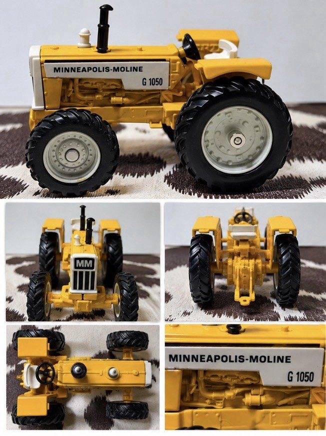 VINTAGE ERTL MINNEAPOLIS-MOLINE G 1050 — 1995 REPLICA EXCLUSIVE