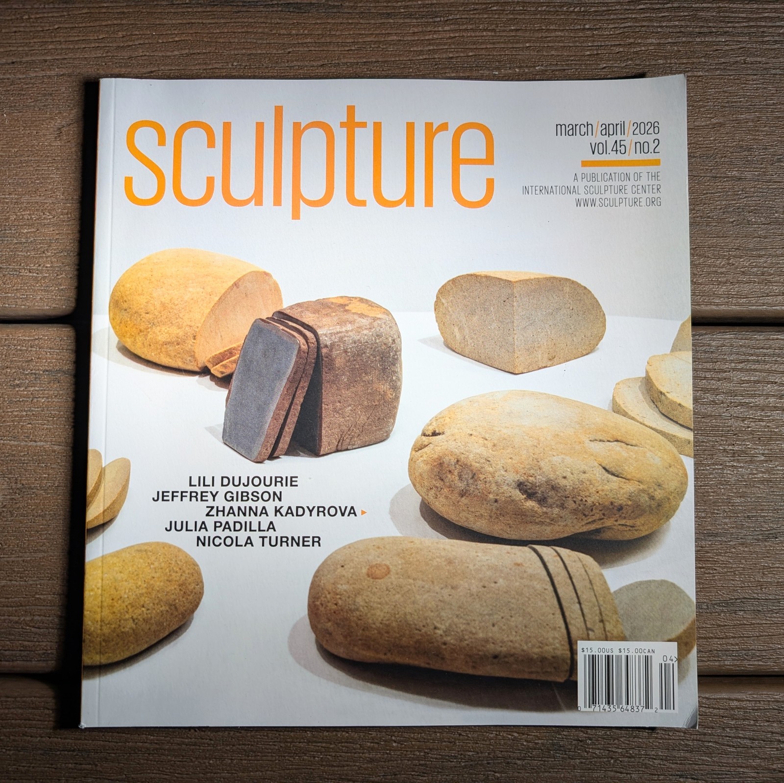 Sculpture Magazine March April 2026