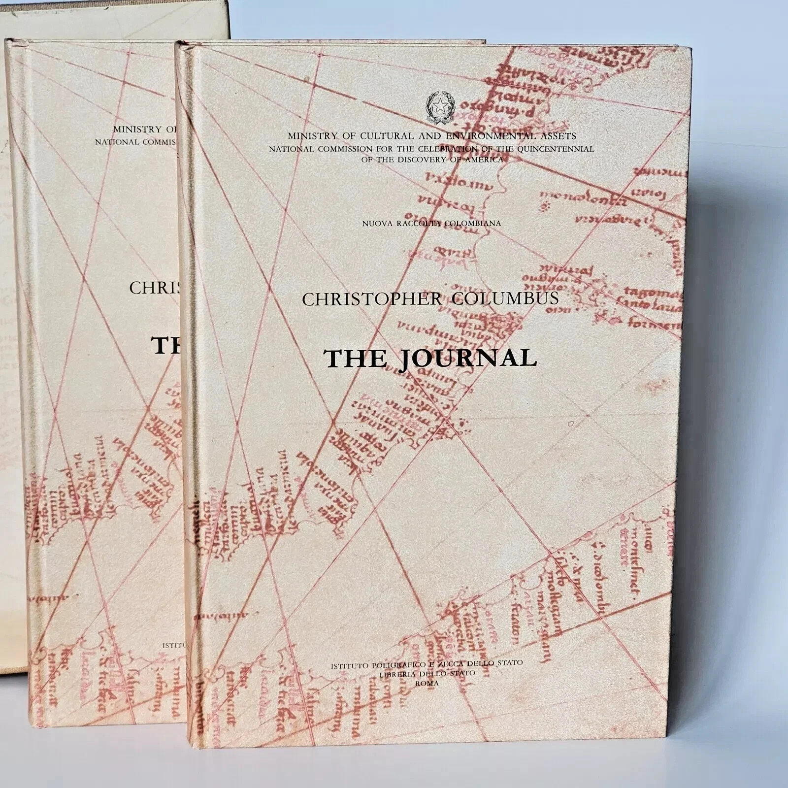 The Journal of Christopher Columbus Nuova Raccolta Colombiana 1990 English 2 Vol
