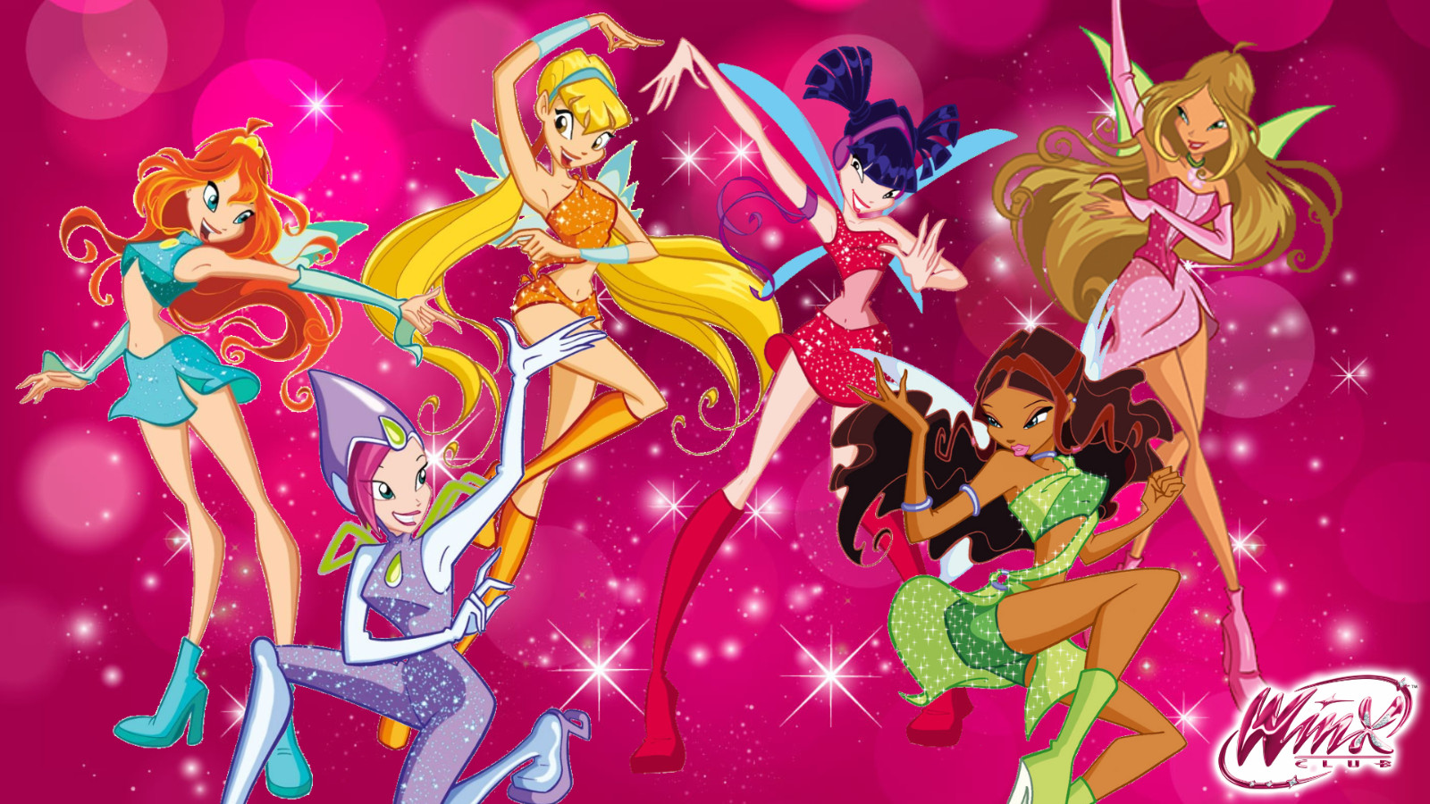 Winx Club Complete Series Seasons 1-8 DVD Set.
