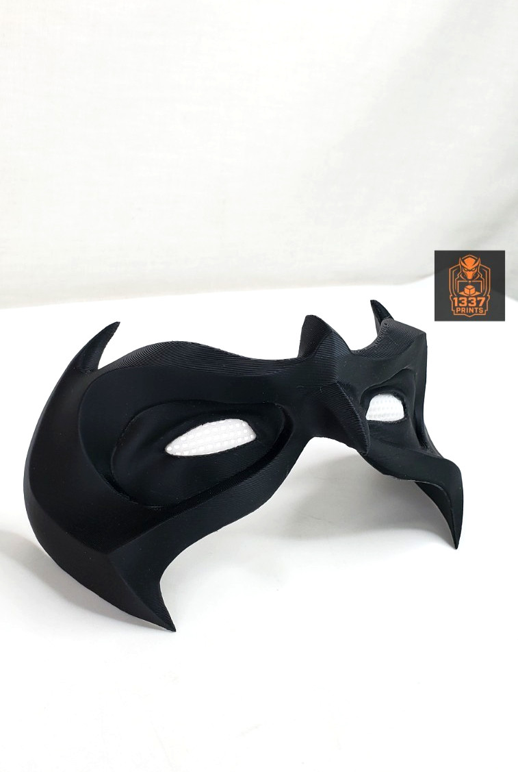 Robin Nightwing Domino Mask With Lenses Cosplay Costume Wearable Helmet 3D Print